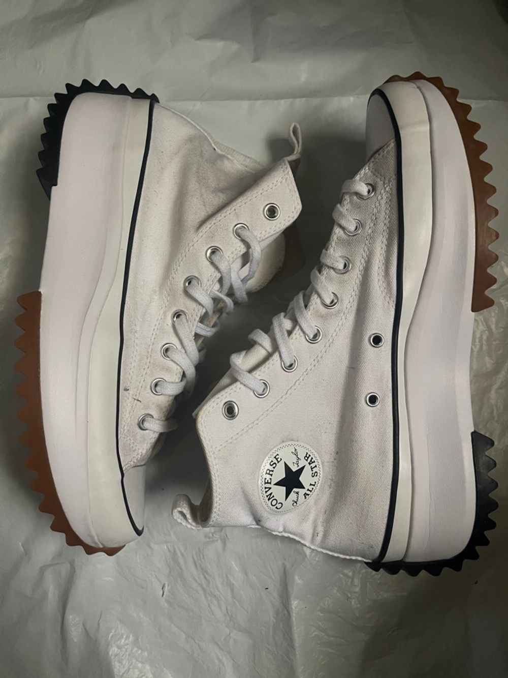 Converse Run Star Hike Platform Canvas High Too Sneakers M11.5/W13